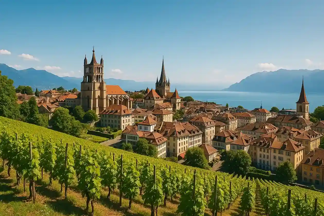 تور سوئیس ۵ شب لوزان مونترو ژنو