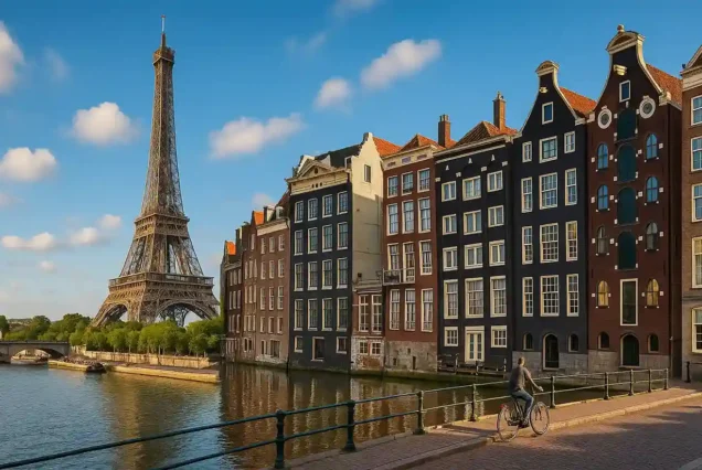 تور 8 روزه فرانسه هلند